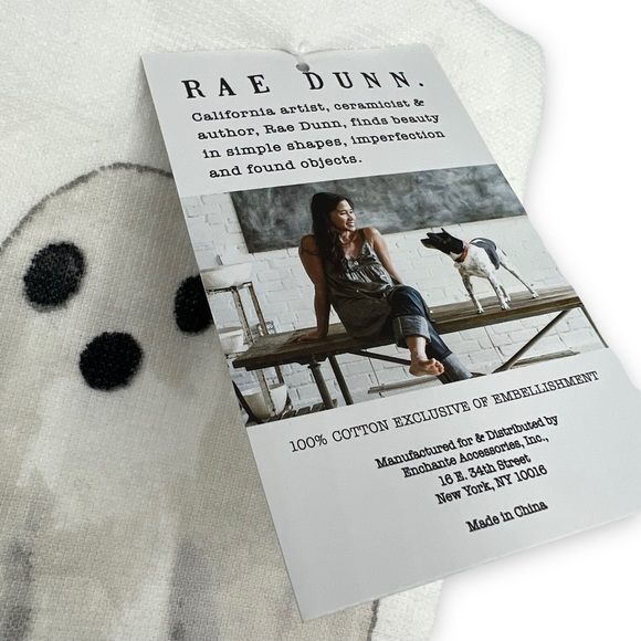 NEW Rae Dunn Kitchen Towels Set of 2 Halloween Edition 16” x 26” - Picture 2 of 7